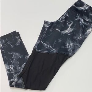 Mesh Marble 7/8 Leggings